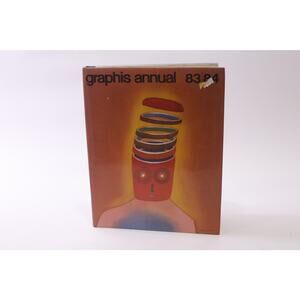 Graphis Annual, 83/84, Art Book, Vintage, Hardcover, Creativity, ~ 251228-WH 648